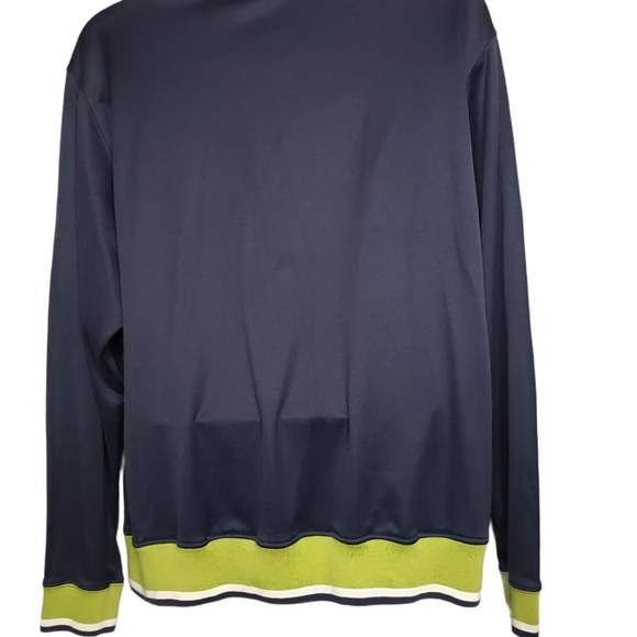 Eddie Bauer Blue Green Zip Up Track Jacket XL - Picture 8 of 8